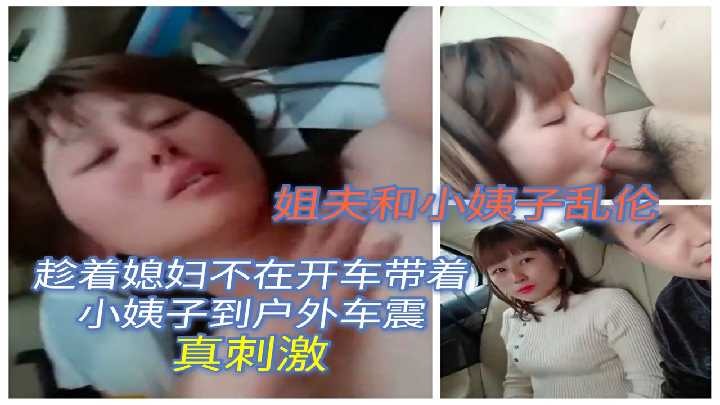 家庭乱伦姐夫和小姨子野外车震视频